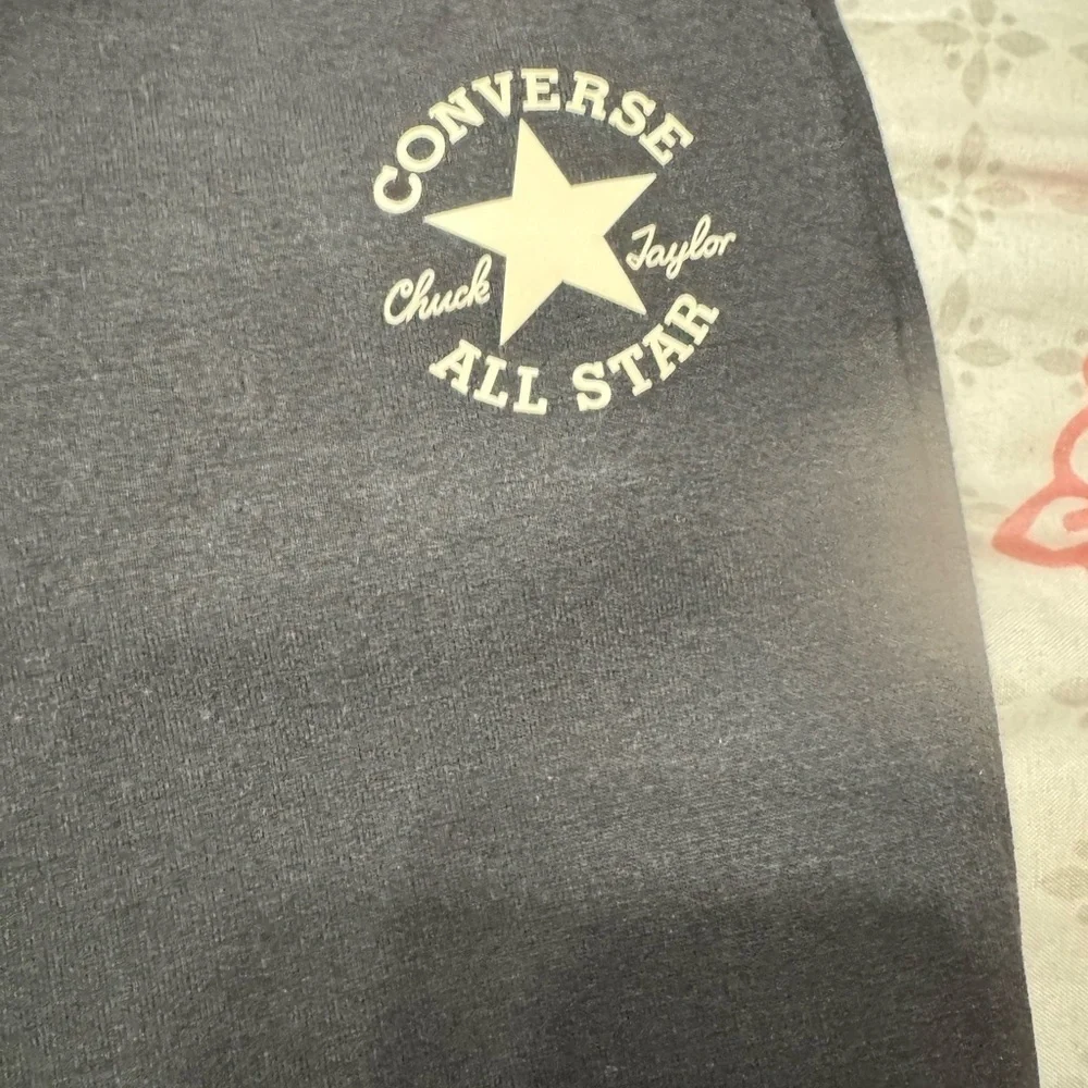 Converse Kids Black Joggers Classic Sweatpants Size XS, NWT